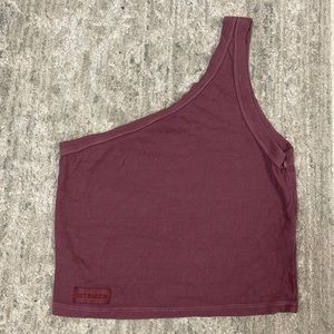 set basics one shoulder top